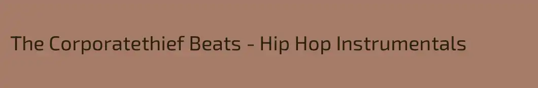 The Corporatethief Beats - Hip Hop Instrumentals